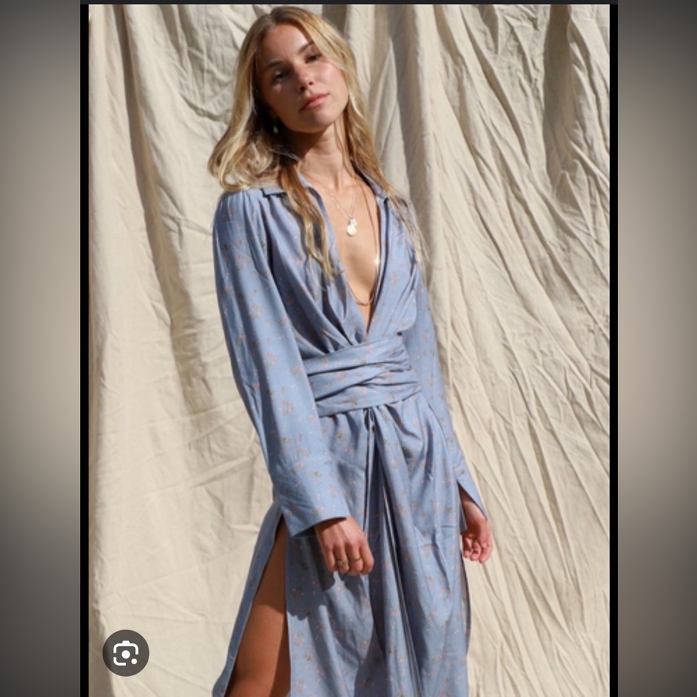 Jens Pirate Booty Colisee long sleeve maxi shirt dress